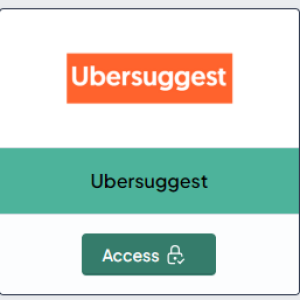 Ubersuggest – Your Complete SEO Solution
